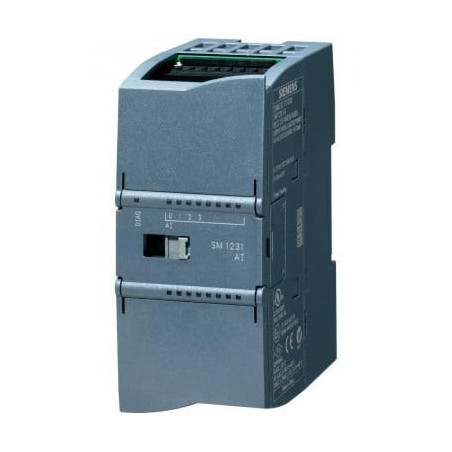 SIMATIC S7-1200, módulo de entradas analógicas, SM 1231, 8 AI, 12 bits