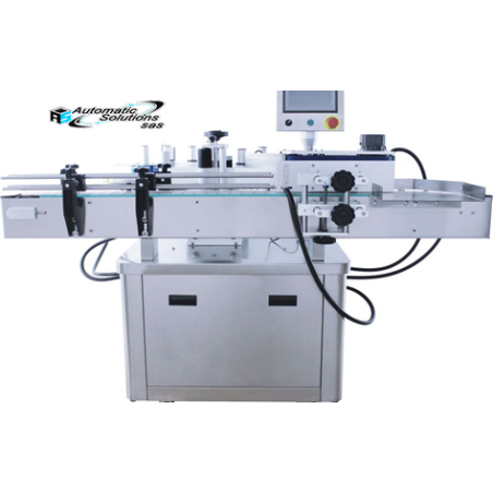 Auto Round Bottle Labeling Machine