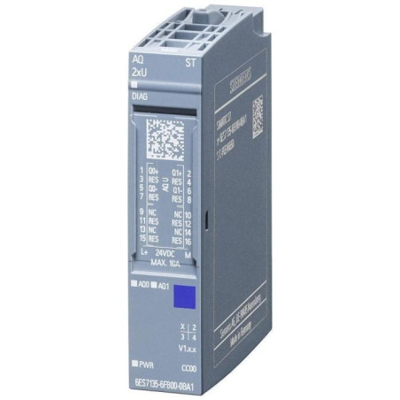 SIMATIC ET 200SP, Analog output module
