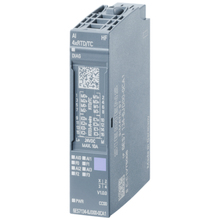 SIMATIC ET 200SP, Analog input module, AI 4xRTD/TC High Feature