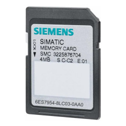 SIMATIC S7, memory cards for S7-1x 00 CPU/SINAMICS, 3, 3V Flash, 4 MB