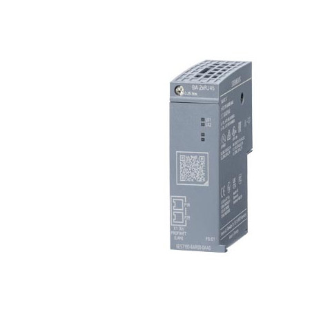 SIMATIC ET 200SP, BusAdapter BA 2xRJ45, 2 RJ45 sockets